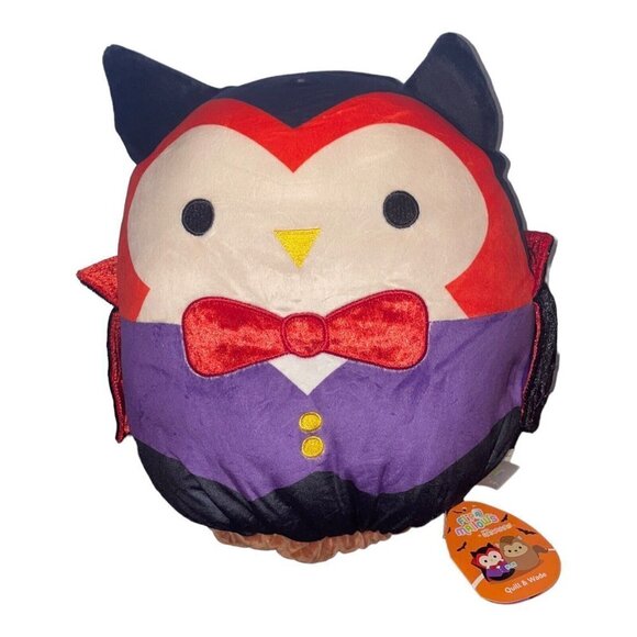 NWT SQUISHMALLOWS Flip a Mallow 12" Wade Werewolf Quill the Vampire Two Sides - Picture 4 of 7